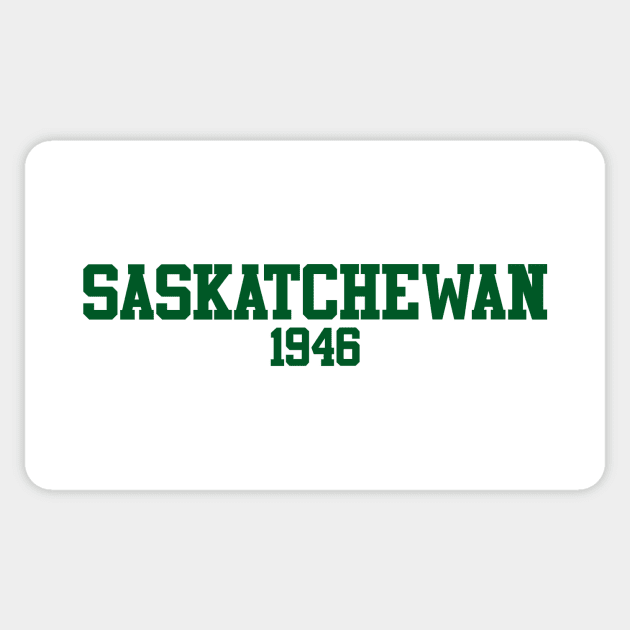 Saskatchewan 1946 (variant) Sticker by GloopTrekker